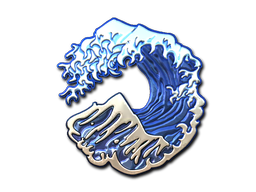 Buy CS2 sticker Sticker | Great Wave (Foil) skin