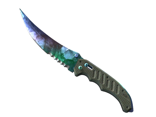 Buy CS2 knife ★ StatTrak™ Flip Knife | Gamma Doppler (Factory New) skin