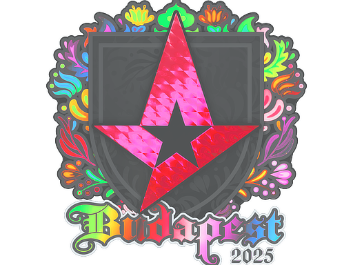 Buy CS2 sticker Sticker | Astralis (Holo) | Budapest 2025 skin