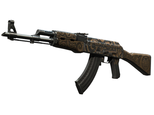 Buy CS2 rifle StatTrak™ AK-47 | Uncharted (Well-Worn) skin