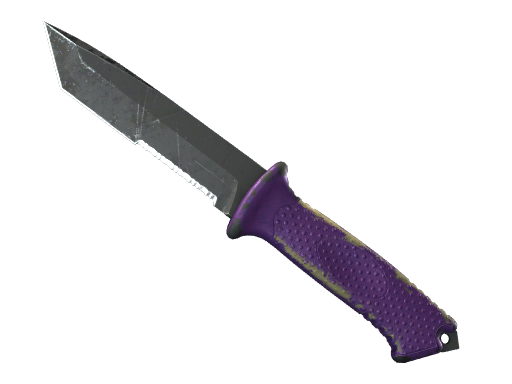Buy CS2 knife ★ StatTrak™ Ursus Knife | Ultraviolet (Battle-Scarred) skin