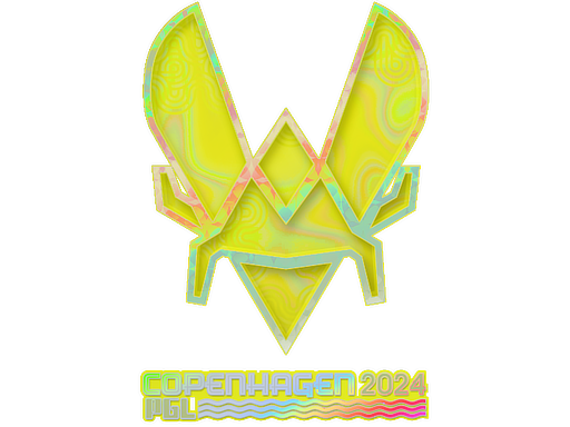 Buy CS2 sticker Sticker | Vitality (Holo) | Copenhagen 2024 skin