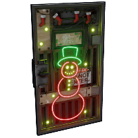 Buy Rust armored metal door Gift Bunker Door skin