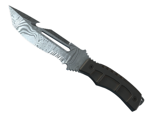 Buy CS2 knife ★ Survival Knife | Damascus Steel (Well-Worn) skin
