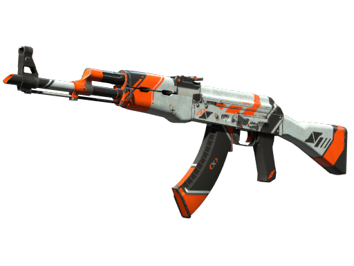 Buy CS2 rifle StatTrak™ AK-47 | Asiimov (Well-Worn) skin