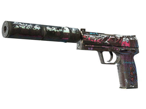 Buy CS2 pistol USP-S | Neo-Noir (Battle-Scarred) skin