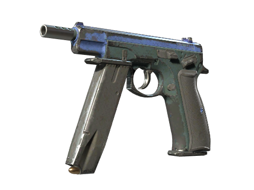 Buy CS2 pistol CZ75-Auto | Indigo (Battle-Scarred) skin