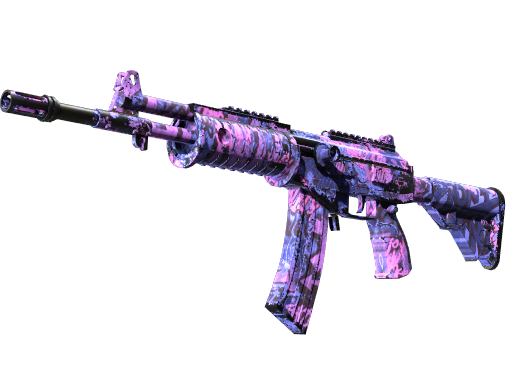 Buy CS2 rifle Galil AR | Phoenix Blacklight (Well-Worn) skin