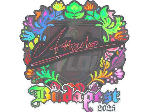 Buy CS2 sticker Sticker | Attacker (Holo) | Budapest 2025 skin