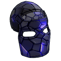 Buy Rust metal facemask Ultramarine Facemask skin