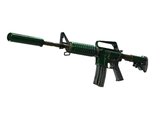 Buy CS2 rifle StatTrak™ M4A1-S | Electrum (Battle-Scarred) skin