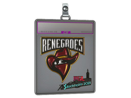 Buy CS2 charm Sticker Slab | Renegades (Foil) | Stockholm 2021 skin