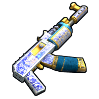 Buy Rust ak47u Porcelain AR skin