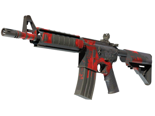 Buy CS2 rifle StatTrak™ M4A4 | Evil Daimyo (Battle-Scarred) skin