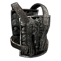 Buy Rust armor Black Alligator Metal Chest Plate skin