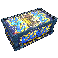 Buy Rust large wooden box Graffiti Electrical Storage skin