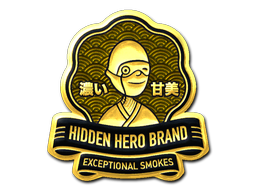 Buy CS2 sticker Sticker | Hidden Hero (Foil) skin
