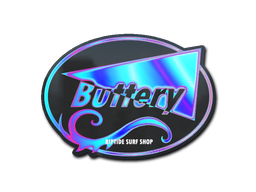 Buy CS2 sticker Sticker | Miami Buttery (Holo) skin