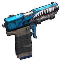 Buy Rust semi auto pistol Aquamarine SAP skin