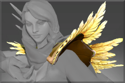 Buy Dota 2 wearable Cursed Featherfall Spaulders skin