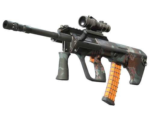 Buy CS2 rifle AUG | Amber Slipstream (Field-Tested) skin