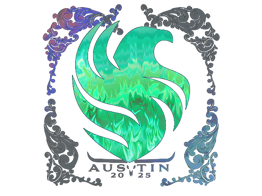 Buy CS2 sticker Sticker | Falcons (Holo) | Austin 2025 skin