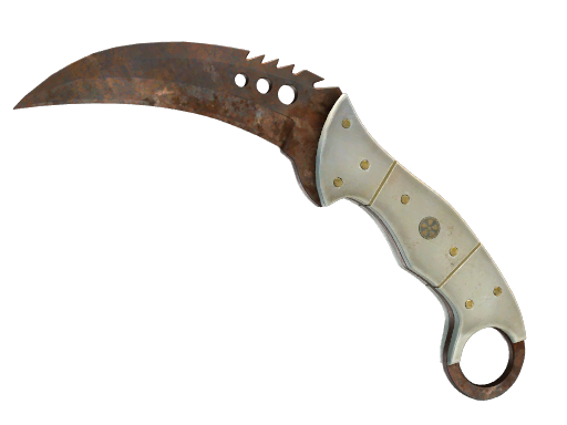 Buy CS2 knife ★ StatTrak™ Talon Knife | Rust Coat (Battle-Scarred) skin