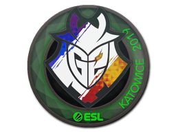 Buy CS2 sticker Sticker | G2 Esports (Holo) | Katowice 2019 skin