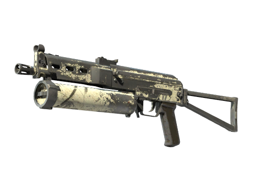 Buy CS2 smg PP-Bizon | Bamboo Print (Battle-Scarred) skin