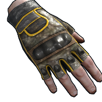 Buy Rust burlap gloves Motorcycle Gloves skin