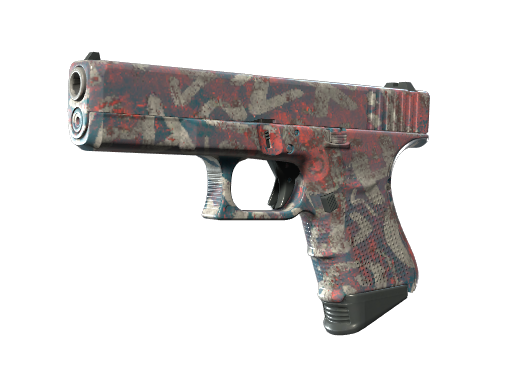 Buy CS2 pistol Glock-18 | Teal Graf (Minimal Wear) skin