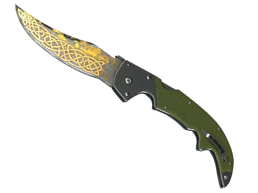 Buy CS2 knife ★ StatTrak™ Falchion Knife | Lore (Battle-Scarred) skin