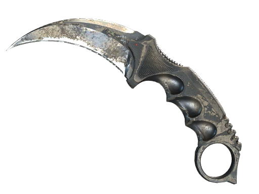 Buy CS2 knife ★ StatTrak™ Karambit | Scorched (Battle-Scarred) skin