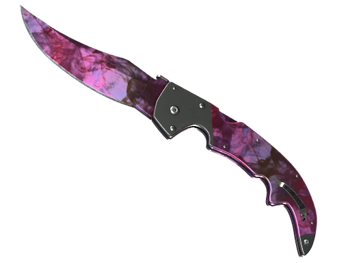 Buy CS2 knife ★ StatTrak™ Falchion Knife | Doppler (Minimal Wear) skin