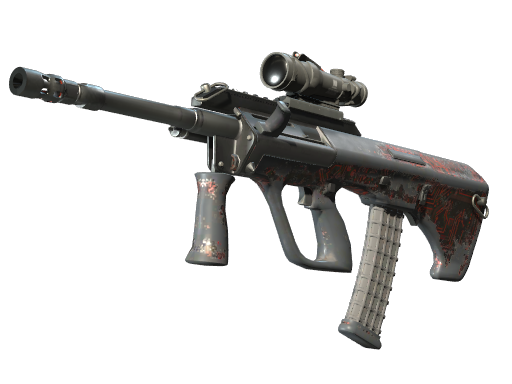 Buy CS2 rifle Souvenir AUG | Random Access (Battle-Scarred) skin