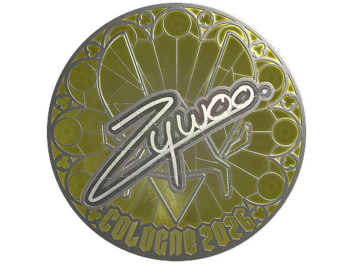 Buy CS2 sticker Sticker | ZywOo (Foil) | Cologne 2026 skin