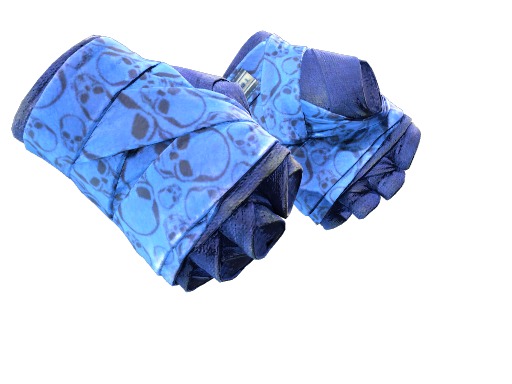 Buy CS2 gloves ★ Hand Wraps | Cobalt Skulls (Field-Tested) skin