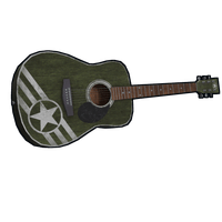 Buy Rust weapon Army Acoustic Guitar skin
