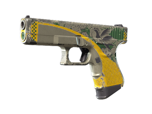 Buy CS2 pistol Glock-18 | Glockingbird (Well-Worn) skin
