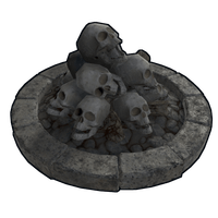 Buy Rust misc Skull Fire Pit skin