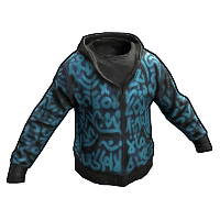 Buy Rust hoodie Azul Hoodie skin