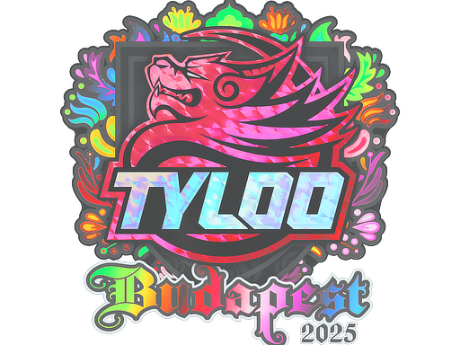 Buy CS2 sticker Sticker | TYLOO (Holo) | Budapest 2025 skin