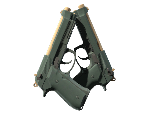 Buy CS2 pistol Dual Berettas | Contractor (Factory New) skin