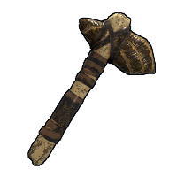 Buy Rust stone hatchet Large Fruit Pit Hatchet skin