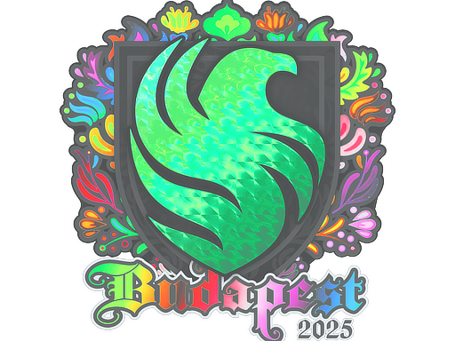 Buy CS2 sticker Sticker | Falcons (Holo) | Budapest 2025 skin