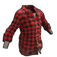 Buy Rust collared shirt Red Lumberjack skin