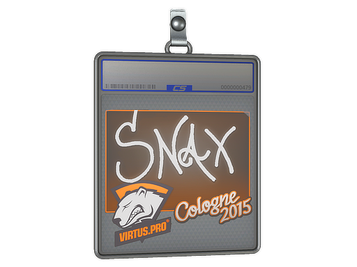 Buy CS2 charm Sticker Slab | Snax | Cologne 2015 skin