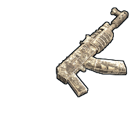 Buy Rust ak47u Bad News AR skin