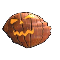 Buy Rust rock Pumpkin Rock skin