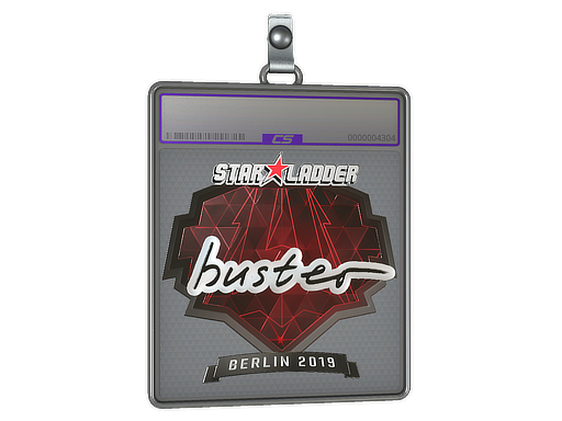 Buy CS2 charm Sticker Slab | buster (Foil) | Berlin 2019 skin